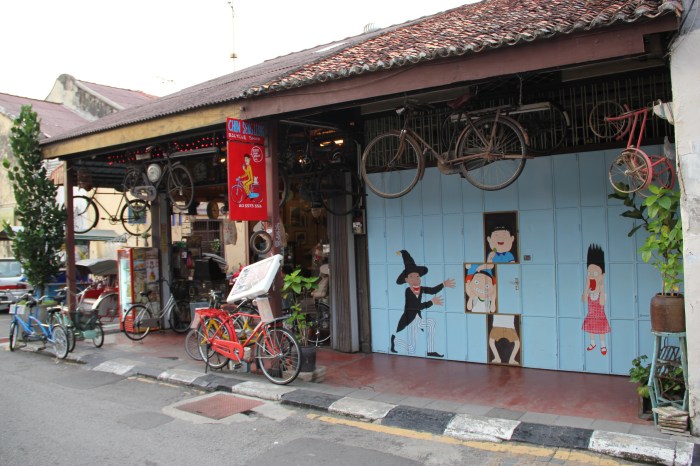 Our favourite bike shop on Armenian Street