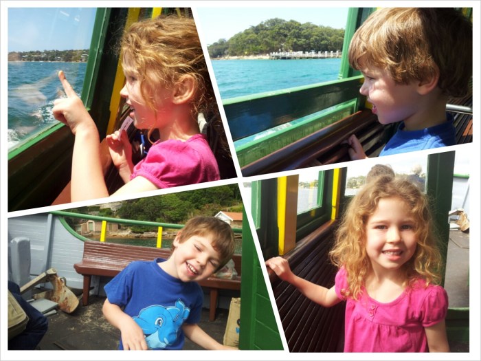 On the Bundeena ferry